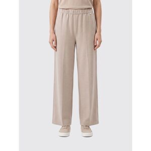 Herno Women Herno Wide-Leg Wool Blend Palazzo Trousers With An Elasticated Waist